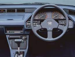 dashboard honda ballade sports cr x 1983 87