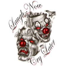 13+ latest chicano tattoo designs. 40 Best Clown Tattoo Designs