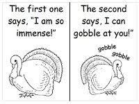 We say gobble, gobble, wibble, wobble all together as we shake our. Thanksgiving Theme Pictures And Rhymes