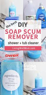 Diy Soap Scum Remover Shower Cleaner Spray Wipe Away In 2020 Diy Soap Scum Remover Shower Cleaner Homemade Shower Cleaner