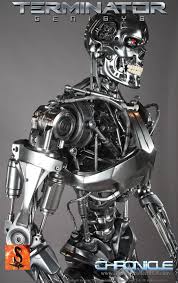 There are 367 terminator robot for sale on etsy, and they cost $27.67 on average. Terminator Genisys Full Size Endoskeleton Brings Judgment Day To Your Doorstep For 7000 Terminator Genisys Terminator Terminator Movies
