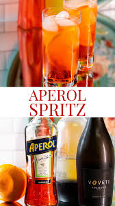 Aperol Spritz Cocktail Recipe Aperol Spritz Aperol Fruity Cocktails