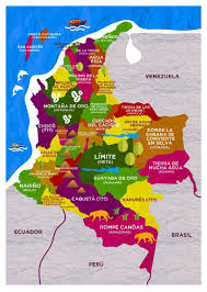 Ente 1800 y 1840 l'actual territoriu colombianu perdió unos 100.000 habitantes ente muertos por diversu causes (guerres, pestes, fames, etc) y exiliados. Este Es El Significado Del Nombre De Los 32 Departamentos De Colombia Viajandonos El Mundo