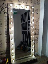 Free standing mirror with lights. 20 Beautiful Makeup Room Ideas To Brighten Your Morning Routine Diy Vanity Mirror Diy Vanity Mirror With Lights Diy Vanity