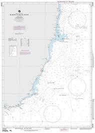 Nga Nautical Chart 24008 Belmonte To Rio De Janeiro Brazil East Coast