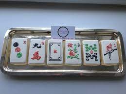 Fabulous Mah Jongg Cookies By Suga Me Sweet Sugamesweet Com Sugar Cookies Decorated Sugar Cookies Beautiful Cookies