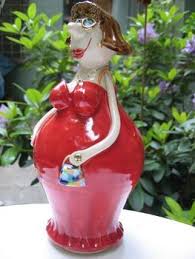 Gabi Winterl Keramikmeisterin Detailansicht Gartenfiguren Handgefertigt Gartenfiguren Fimo Kunsthandwerk