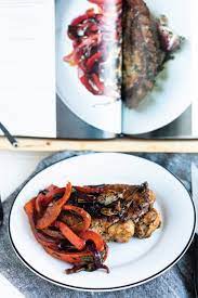 Turn the pork chops on the fat side to crisp up and render some of the fat. Gordon Ramsay S Pork Chops With Peppers Binge Worthy Bites