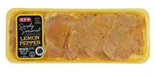 We highly recommend using a meat thermometer to check the internal temperature. H E B Simply Seasoned Lemon Pepper Boneless Thin Sliced Chicken Breasts Shop Chicken At H E B