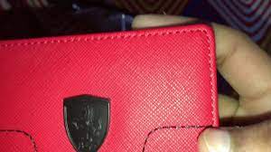 Black ferrari wallet with red trim inside. Puma Ferrari Mens Wallet Unboxing Tommy Hilfiger Belt Levi S Belt 2021 Myntra Youtube