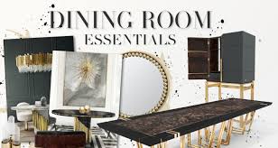 A dinning room seems like it would be a room in which everything there is loud and obnoxious. The Best Essentials For A Glamorous Dining Room