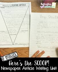 Newsrt example article outline examples pdf tv template ks2 live script for students of. Writing A Newspaper Article Unit For Grades 3 6 Includes Writing Notebook Anchor Charts Rubrics Checkl Writing Units Newspaper Article Writing Lesson Plans