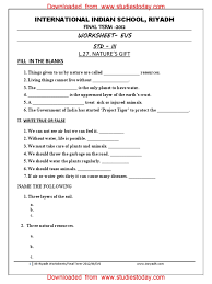 One of the most popular teaching strategies employed in most classrooms today is worksheet. Cbse Class 3 Evs Practice Worksheets 73 Revision Soil Blood