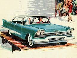 Image result for Sunset Beige 1958 Plymouth