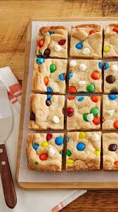 Sugar Cookie M M S Bars Recipe Bake Sale Recipes Sugar Cookie Mix Cookie Bar Recipes