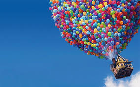 Our attempt of drawing the animation house from the popular disney pixar film, up. Hd Wallpaper Up Movie Balloons House Creative And Graphics Wallpaper Flare