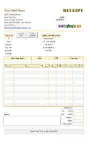 Hotel Invoice Template Print Result Invoice Template Word Bill Template Receipt Template