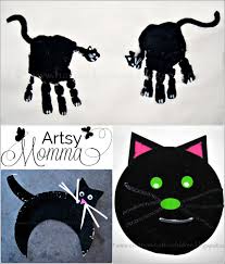 Pet activities for preschool ell. Black Cat Crafts For A Fun Halloween Art Playdate Artsy Momma
