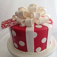Round Gift Box Cake 2744 Gift Box Cakes Birthday Present Cake Present Cake