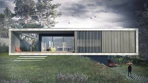 Pres De Lyon Une Maison Contemporaine A La Forme Radicalement Geometrique Maison Contemporaine Maison Plain Pied Contemporaine Maison Architecte