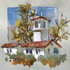 Brenda Swenson Gouche Painting Toned Paper Painting