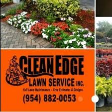 Ask us about our $25 mowing special! Clean Edge Lawn Service Coral Springs Fl