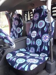 1 Set Of Dream Catcher Print Seat Cover And Steering Wheel Etsy Car Seats Dream Catcher Print Carseat Cover
