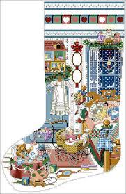 Sew around the edges, leaving the top of the stocking open. Kooler Design Studio Sugar And Spice Heirloom Stocking Cross Stitch Pattern 123stitch