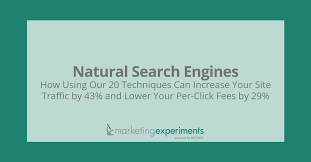 Natural Search Engines Marketingexperiments