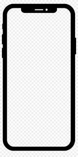 Iphone X Template Png Transparent Png 813x1600 2340118 Pngfind