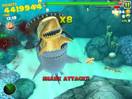Now click on the downloaded apk file and tap on install. Hungry Shark Evolution Mod Apk Vclasopa