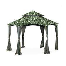 Garden Winds Southbay Hexagon Gazebo Replacement Canopy Hexagon Gazebo Replacement Canopy