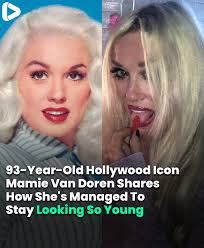 title The internet has been left stunned by the age-defying appearance of  Hollywood legend Mamie Van Doren 😲 Born February 6, 1931, Mamie Van Doren  has just turned 93 years old. But
