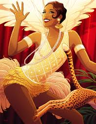 She had a goat named toutoute who lived in her dressing room at her nightclub, and at the same club she had a pet pig named albert. Josephine Baker By Tamiart On Deviantart