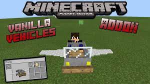 This addon adds six modern vehicles and included are everything from cars to a flyable airplane. Vanilla Vehicles Mod Minecraft Pe Bedrock Mods