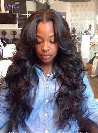 Wavy Weave Hairstyles With Side Part Google Search Hair Waves Loose Waves Hair Wavy Weave Hairstyles