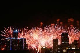 Detroit Fireworks Detroit Michigan
