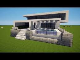Minecraft Modernes Haus Mit Pool Bauen Tutorial Haus 119 Youtube Minecraft Haus Bauen Minecraft Haus Minecraft Hauser Modern