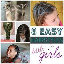 Find A Cute New Hairstyle For Your Little Girl 8 Easy Hairstyles For Little Girls Featured On Easy Hairstyles Cute Simple Hairstyles Easy Hairstyles For Kids
