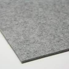 Dieser teppich findet verwendung für das verkleiden von innenräumen, kofferräumen, seitenteilen, ablagefächern, hutablagen usw. Filzteppich 140x200 Hellgrau Meliert Teppich Schurwolle Online