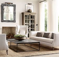 Pleated Linen Pillow Cover Restoration Hardware Living Room French Country Living Room Country Living Room