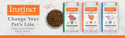 Amazon Com Instinct Limited Ingredient Diet Grain Free Recipe With Real Salmon Natural Dry Dog Food By Nature S Variety 4 Lb Bag Pet Supplies