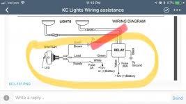 Parts included in your wiring kit. Kc Lights Wiring Assistance Wayalife Jeep Forum