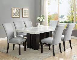In modern times it is usually adjacent to the kitchen for convenience in serving, although in medieval times it was often on an. Camila Espresso Rectangle Dining Room Set From Steve Silver Coleman Furniture