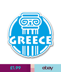 Scrapbooking 2 X 10cm Greece Greek Vinyl Sticker Decal Luggage Travel Laptop Car Flag 6411 Ebay Home Garden Travel Stamp Retail Logos Stickers