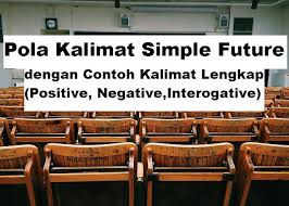 Untuk membuat contoh kalimat tanya dengan pola simple present future. Grammar Itu Gampang Pola Kalimat Simple Future Tense Dengan Contoh Kalimat Lengkap Positive Negative Interrogative