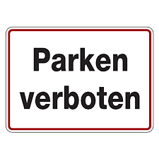 Последние твиты от parken verboten (@verbotenparken). Hinweisschild Parken Verboten Aluminium 350 X 250 Mm 8 49