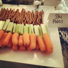 An apres ski theme winter party with diy decor ideas. Ski Themed Party Ideas Invitations Food Decorations