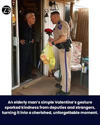 What started out as a welfare check for reckless driving....this elderly  man, who has not driven a car in years, thought he would drive himself to  the store to get his wife