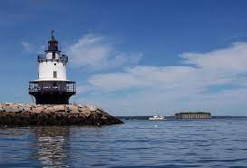 Spring Point Lighthouse Fort Gorges South Portland Maine Maine Vacation South Portland Maine Lighthouses
